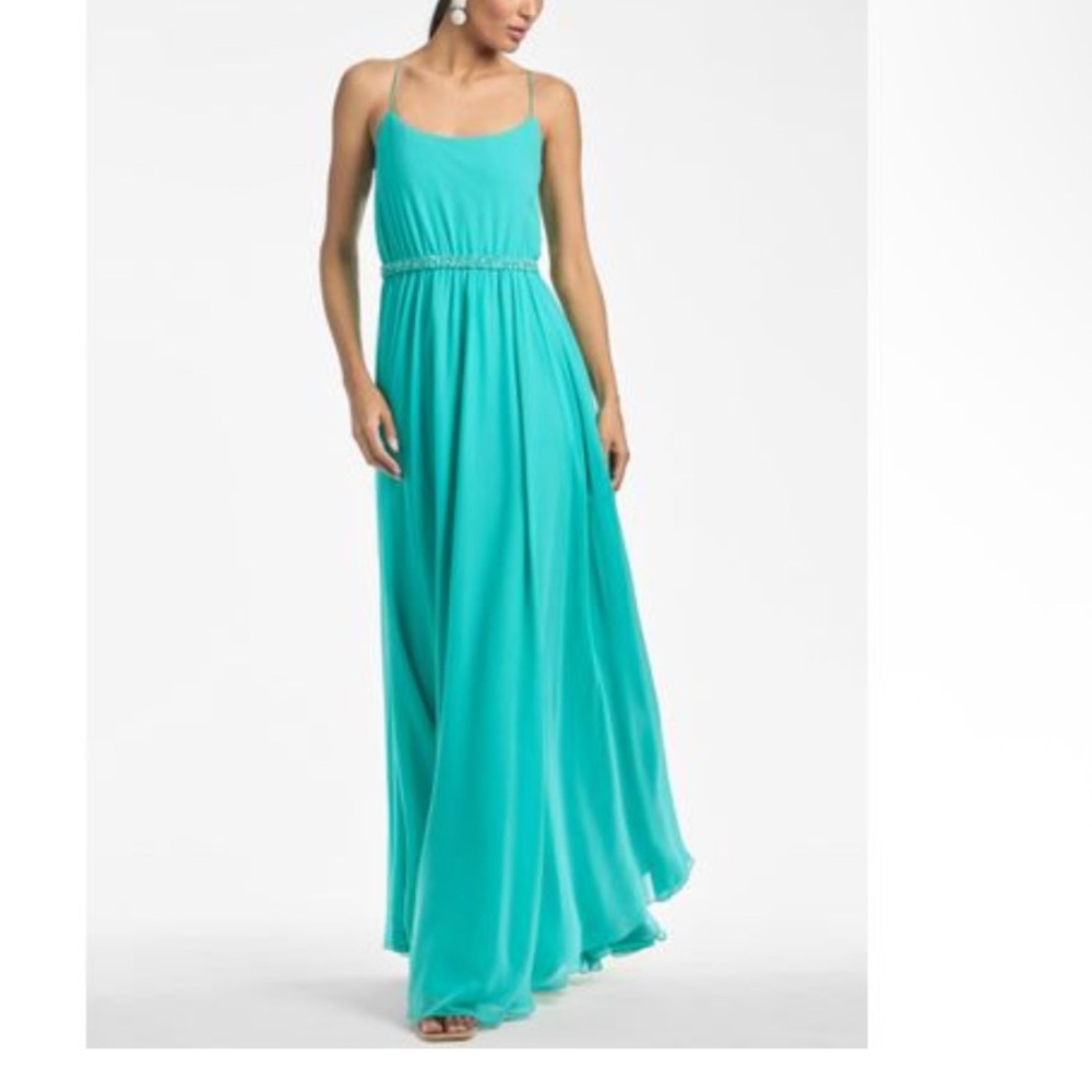 Sachin + Babi Blue Maxi Dress - Picture 3 of 8